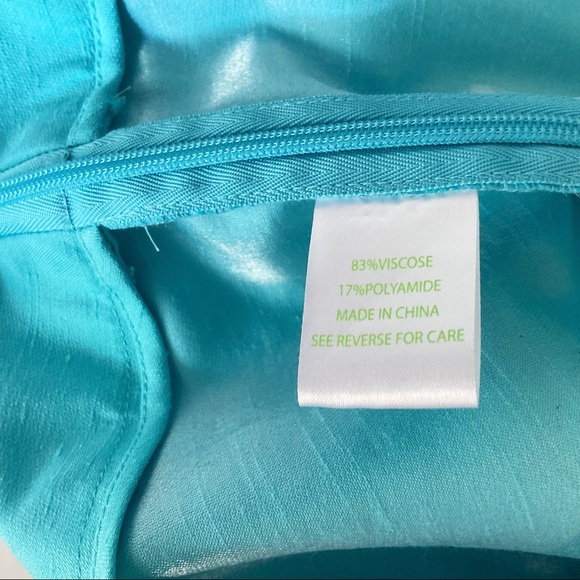 Lilly Puliitzer Jubilee Collection Colton Crop Pants in Lagoon Blue Size 10 - Picture 8 of 9